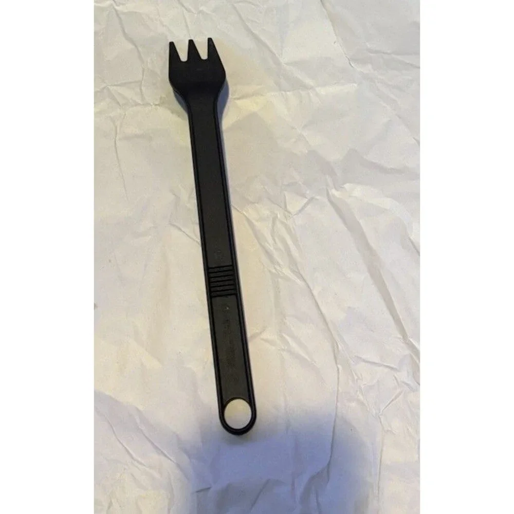 Vintage T-Fal Black Nylon 3-Prong Meat Serving Fork Kitchen Utensil Canada